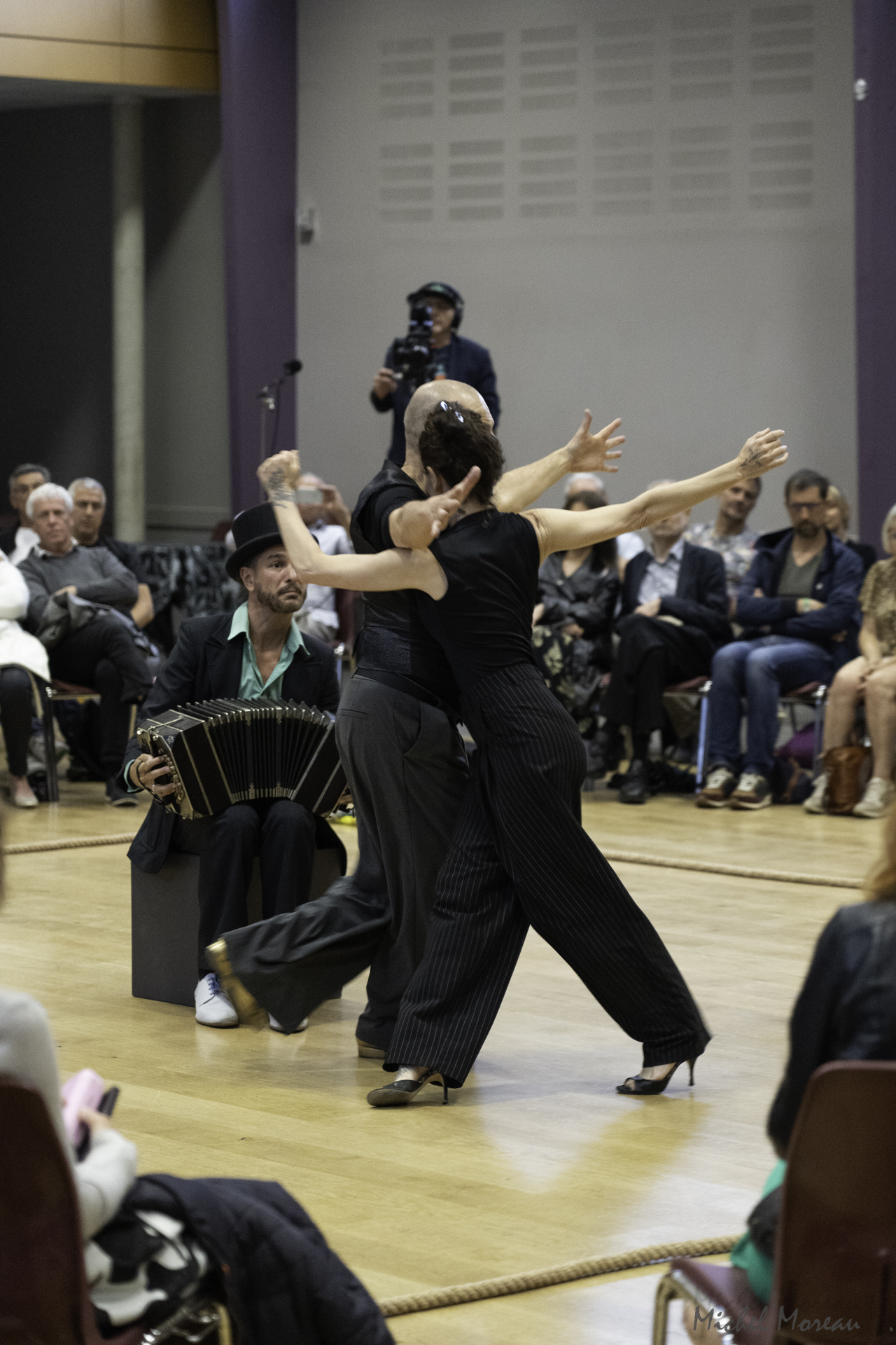 Michel MOREAU au 18ème Festival de Tango Saint Geniez d'Olt